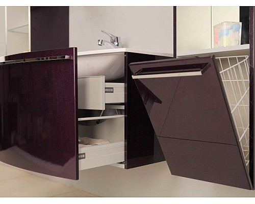 Тумба под раковину Севилья 80 белый жемчуг Aquaton 1A126301SEG30