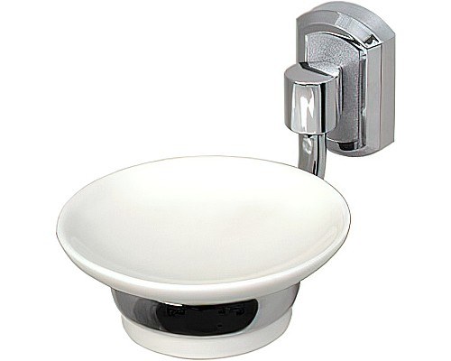 Мыльница WasserKRAFT K-28129 Хром Белая