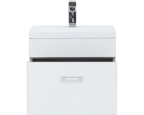 Тумба под раковину Aquanet Верона 50 207765 подвесная Белая