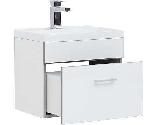 Тумба под раковину Aquanet Верона 50 207765 подвесная Белая