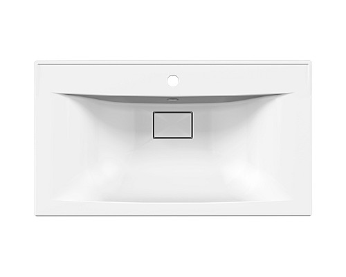 Раковина Paola Elegante 80 Белая глянцевая