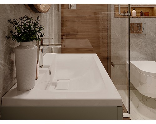 Раковина Paola Elegante 80 Белая глянцевая