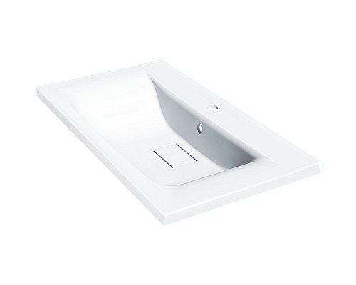 Раковина Paola Elegante 80 Белая глянцевая