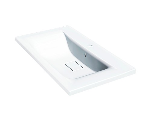 Раковина Paola Elegante 80 Белая глянцевая