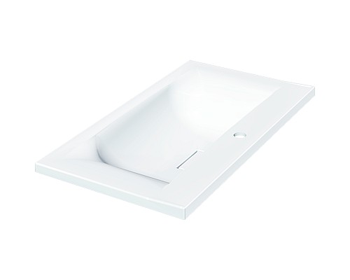 Раковина Paola Elegante 80 Белая глянцевая