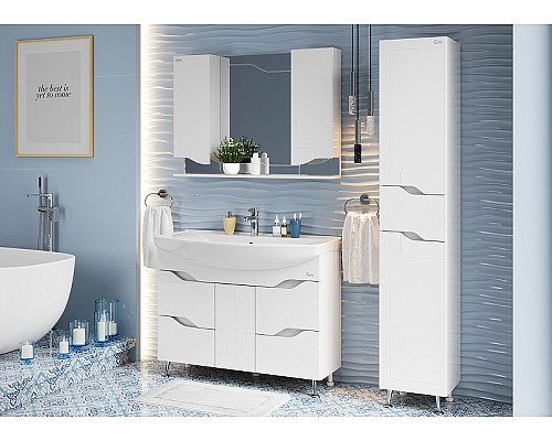 Тумба под раковину Onika ВЕРОНЭЛЛА 105.16 110508 Белая