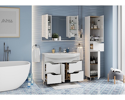 Тумба под раковину Onika ВЕРОНЭЛЛА 105.16 110508 Белая