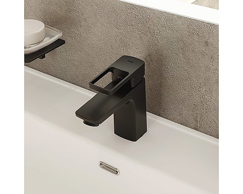 Смеситель для раковины Iddis Bild BILBL00i01 Черный матовый