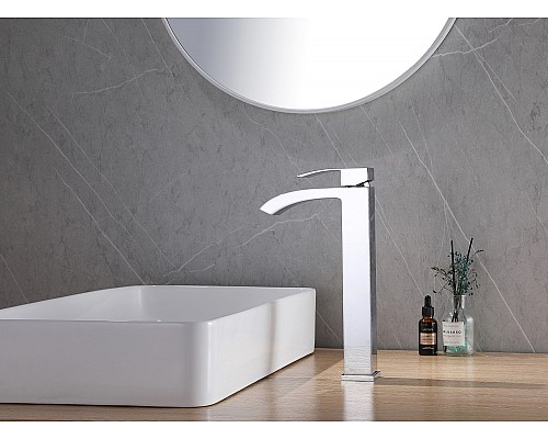 Смеситель ABBER Wasserfall AF8611 для накладной раковины, хром