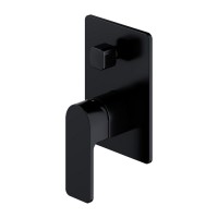 Смеситель для душа скрытого монтажа Omnires BARETTI BA7835BL черный BLM