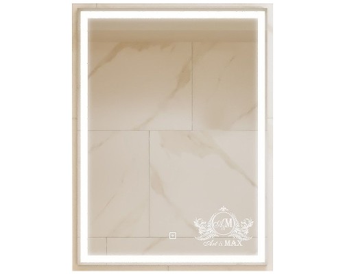 Зеркало Art&Max Monza AM-Mon-600-800-DS-F с подсветкой с сенсорным выключателем