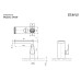 Смеситель для раковины Black&White U7330