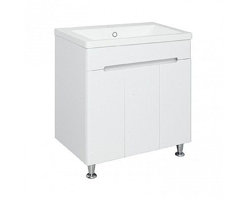 Тумба под раковину Runo ПАРМА 75 00-00001040 напольная