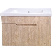 Тумба под раковину Bellezza Грейс 70 4630811190476 подвесная Дуб светлый