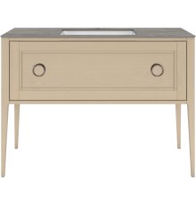 Тумба под раковину Kerama Marazzi PLAZA напольная с ящиком 120, капучино матовая