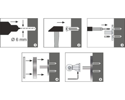 Ершик для унитаза WasserKRAFT Regen K-6927 Хром