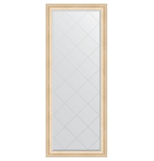 Зеркало Evoform Exclusive-G Floor 200х80 с гравировкой в багетной раме - Старый гипс 82 мм
