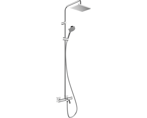 Душевая система для ванны Hansgrohe с термостатом хром