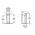 Пьедестал для раковины Roca Debba 33799000Y