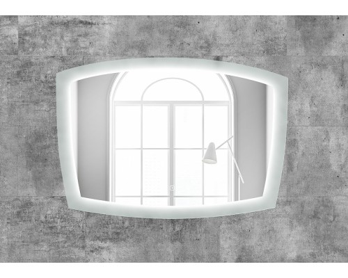 Зеркало Art&Max Roma AM-Rom-1000-700-DS-F с подсветкой с сенсорным выключателем