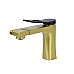 Смеситель для раковины Bronze de Luxe Element EL02XGB матовое золото
