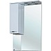 Зеркало со шкафом Bellezza Стелла 65 L 4616010002017 с подсветкой Белое