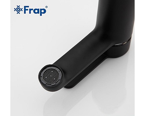 Смеситель для раковины Frap H42 F1042 Черный матовый Хром Смеситель для раковины Frap H42 F1042 Черный матовый Хром