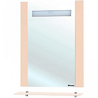Зеркало Bellezza Берта 75 4610712050079 с подсветкой Бежевое