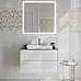 Раковина Kerama Marazzi PLAZA встраиваемая сверху 55, белая глянцевая