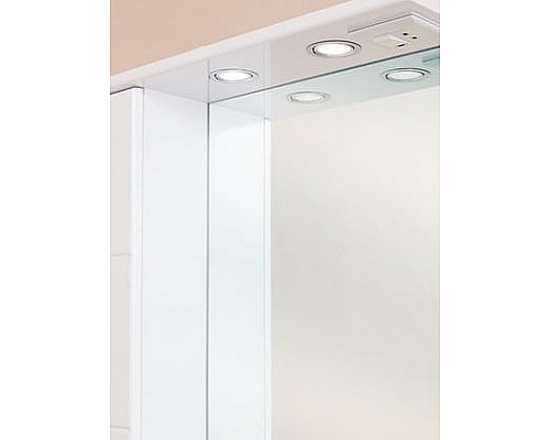 Зеркало со шкафом Onika Балтика 67.02 L 206701 с подсветкой Белое