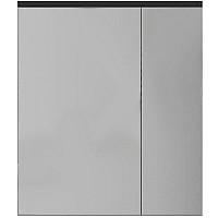 Зеркальный шкаф Roca Ronda 60 ZRU9302968 с подсветкой Белый глянец Антрацит