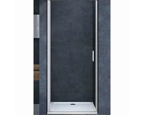 Душевая дверь Vincea Alpha 90 VDP-3AL900CL профиль Хром стекло прозрачное