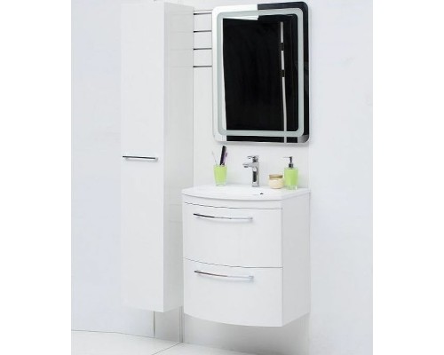 Шкаф пенал De Aqua Токката Тока 1S 30 L 167317 подвесной Белый