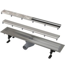 Душевой лоток Alcaplast Fit and Go (APZ13-DOUBLE9-650) с решеткой Хром