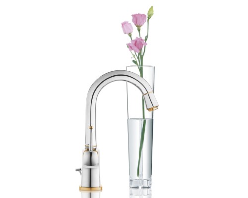 Смеситель Grohe для раковины с двумя рукоятками, поворотный
