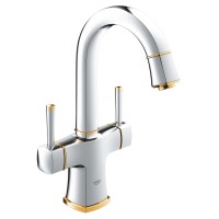 Смеситель Grohe для раковины с двумя рукоятками, поворотный