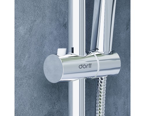 Душевая система Dorff Norma D0712000 Хром Серый