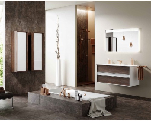 Тумба под раковину Clarberg Evolution 120 EV0112CD подвесная Крафт темный