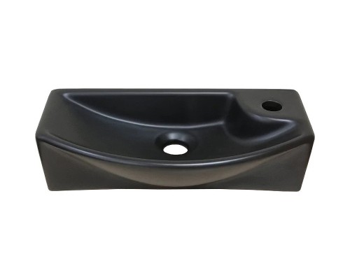 Раковина SantiLine SL-2013LMB 46 Черная матовая