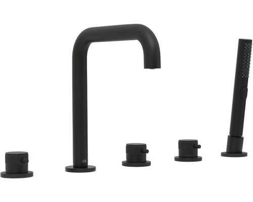 Смеситель на борт ванны Allen Brau Priority 5.31007-31 Черный матовый