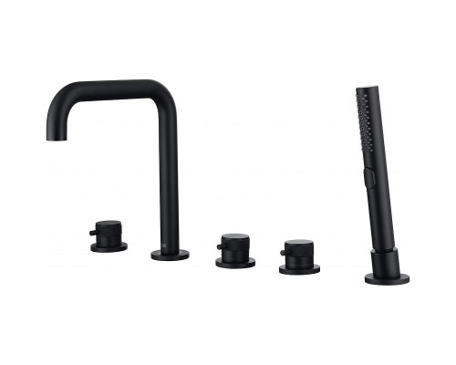 Смеситель на борт ванны Allen Brau Priority 5.31007-31 Черный матовый