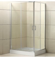 Душевой уголок BelBagno Uno 100х90 Хром