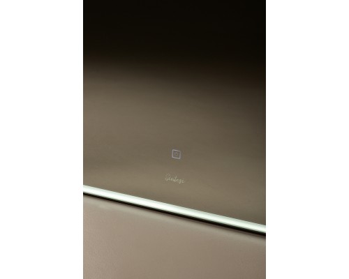 Зеркало Sintesi Armadio 80 SIN-SPEC-ARMADIO-CROMO-80 с подсветкой Хром матовый с сенсорным выключателем