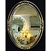 Зеркало овальное, Armadi Art антик, 85х65