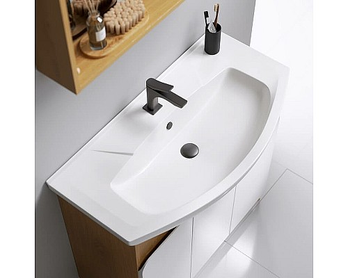 Тумба под раковину Aqwella Basic 85 BAS0108DZ Дуб золотой