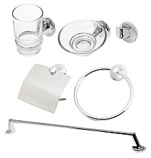Набор аксессуаров для ванной Orange Y01-888cr Хром