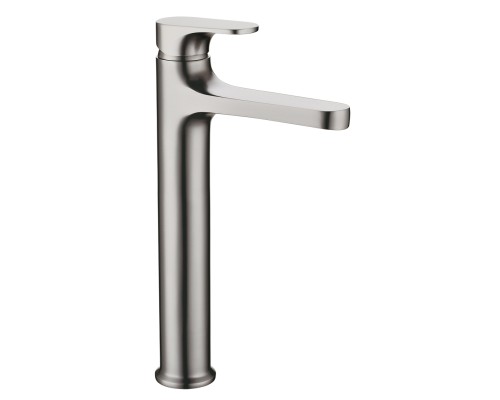 Смеситель для умывальника высокий Boheme Spectre Nickel Brush
