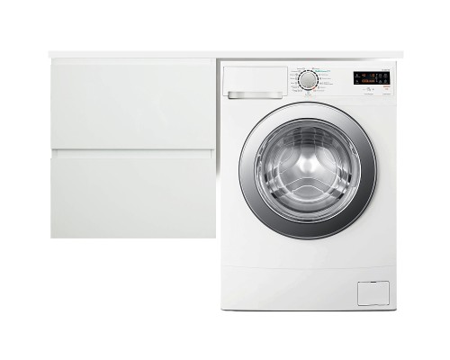 Тумба с раковиной Эстет Dallas Luxe 105 L ФР-00009671 подвесная Белая