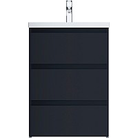 Тумба под раковину AM.PM Gem S 60 M91FSX0602GM Графит матовый