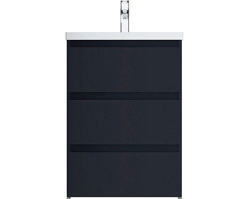 Тумба под раковину AM.PM Gem S 60 M91FSX0602GM Графит матовый